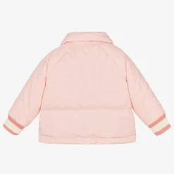 Burberry Coats & Jackets*Baby Girls Pink Down Padded Puffer Jacket