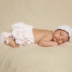 Sarah Louise Underwear|Underwear*Baby Girls Pink Frilly Pants