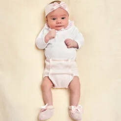 Story Loris Hair Accessories|Hair Accessories*Baby Girls Pink Headband & Booties Gift Set