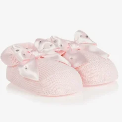 Story Loris Hair Accessories|Hair Accessories*Baby Girls Pink Headband & Booties Gift Set