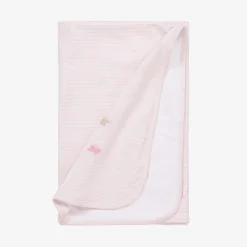 Kissy Kissy Gifts*Baby Girls Pink Jungle Mates Blanket (73cm)