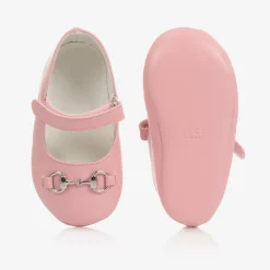 Gucci Pumps & Ballerinas*Baby Girls Pink Leather Shoes