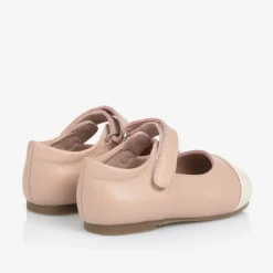 Age of Innocence Bar Shoes|Bar Shoes*Baby Girls Pink Leather Shoes