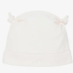 Emporio Armani Hats*Baby Girls Pink Logo Hat