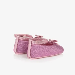 Dolce amp; Gabbana Pre Walkers|Pre Walkers*Baby Girls Pink Pre-Walker Shoes