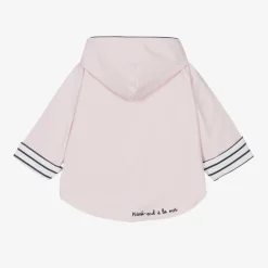 Week-end à la mer Coats & Jackets*Baby Girls Pink Rain Cape