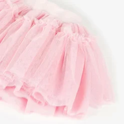 Monnalisa Outfit Sets|Outfit Sets*Baby Girls Pink Tulle Tutu Skirt Set