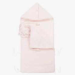 Pureté Du... Bébé Nests*Baby Girls Pink Velour Nest (87cm)
