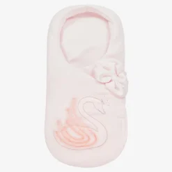 Sofija Nests*Baby Girls Pink Velour Nest (69cm)