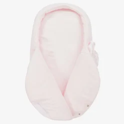 Sofija Nests*Baby Girls Pink Velour Nest (69cm)