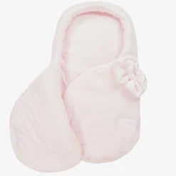 Sofija Nests*Baby Girls Pink Velour Nest (69cm)
