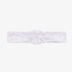 Kissy Kissy Hair Accessories|Hair Accessories*Baby Girls Purple Cotton Summer Gardens Headband