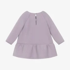 Emporio Armani Dresses*Baby Girls Purple Cotton Jersey Dress