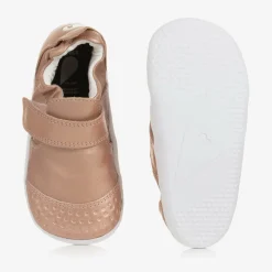 Bobux First Walkers|First Walkers*Baby Girls Rose Gold Leather First Walkers