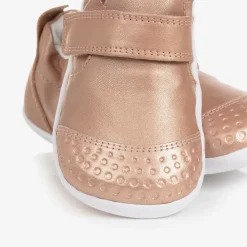 Bobux First Walkers|First Walkers*Baby Girls Rose Gold Leather First Walkers