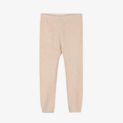 Hatley Leggings*Baby Girls Rose Gold Lurex Leggings