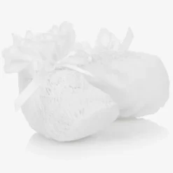 Sarah Louise Booties|Booties*Baby Girls White Booties