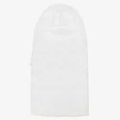 Lapin House Nests*Baby Girls White Floral Bow Nest