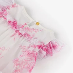 Angels Face Dresses*Baby Girls White Floral Dress Snowdrop