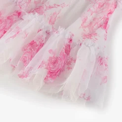 Angels Face Dresses*Baby Girls White Floral Dress Snowdrop