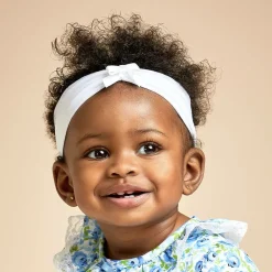 Story Loris Hair Accessories|Hair Accessories*Baby Girls White Headband & Booties Gift Set