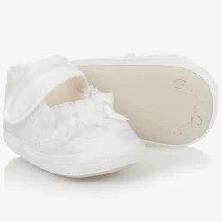Sarah Louise Booties|Booties*Baby Girls White Lace Shoes