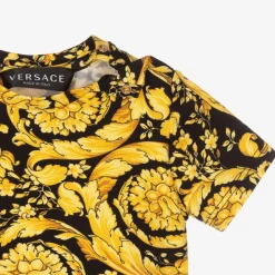 Versace Tops|Tops*Baby Gold Barocco T-Shirt