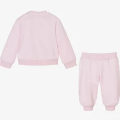 Versace Tracksuits|Tracksuits*Baby Pale Pink Logo Tracksuit
