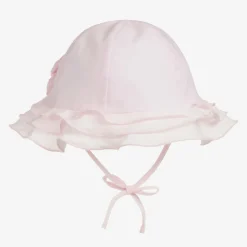 Sarah Louise Hats*Baby Pink Polycotton Sun Hat