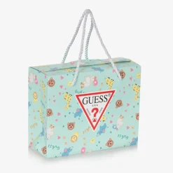 Guess Gifts|Babysuits*Beige & Green Cotton Babysuit Set