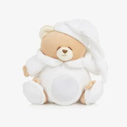 Nanán Nursery Accessories*Beige & White Teddy Bear Night Light (23cm)