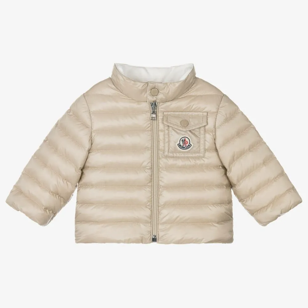 Moncler Enfant Coats & Jackets*Beige Baigal Down Puffer Jacket