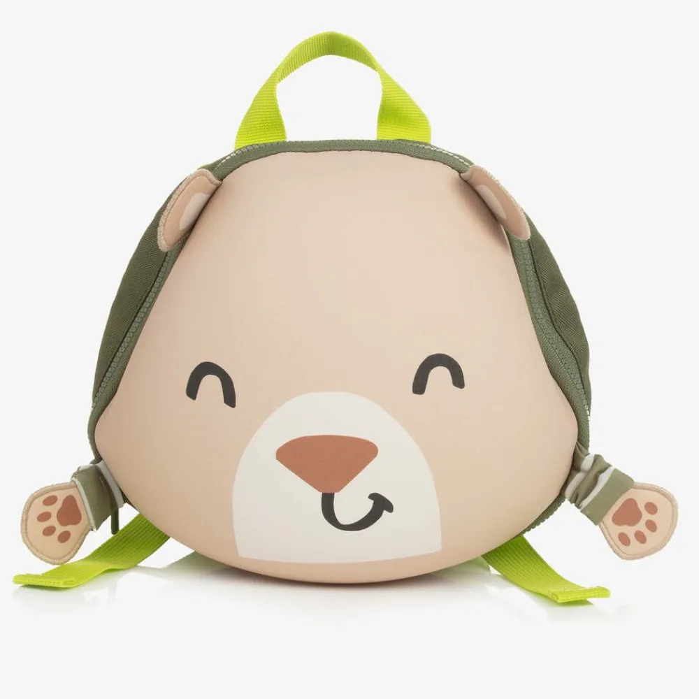 Mayoral Bags*Beige Bear Backpack (21cm)