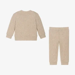 Jamiks Gifts*Beige Bear Viscose Baby Trouser Set