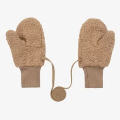 Jamiks Gloves & Mittens|Gloves & Mittens*Beige Bouclé Fleece Mittens