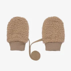 Jamiks Gloves & Mittens|Gloves & Mittens*Beige Bouclé Mittens