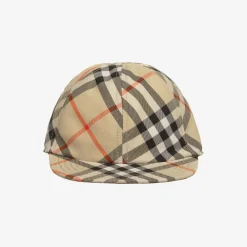 Burberry Hats|Hats*Beige Canvas Check Cap