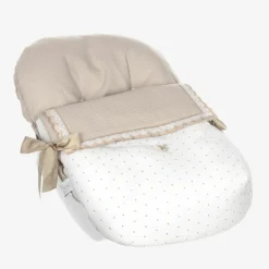 Uzturre Footmuffs*Beige Car Seat Baby Nest (75cm)