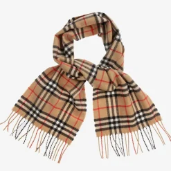 Burberry Scarves|Scarves*Beige Cashmere Scarf (125cm) Archivebeige