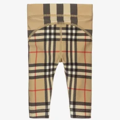 Burberry Swimwear|Leggings*Beige Check Baby Sun Protective Leggings