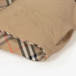 Burberry Coats & Jackets*Beige Check Reversible Down Gilet SandCheck