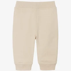 Burberry Trousers|Trousers*Beige Cotton Baby Joggers
