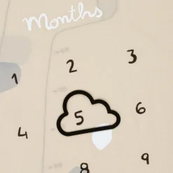 Mayoral Sleeping Accessories*Beige Cotton Baby Milestone Swaddles (2 Pack)