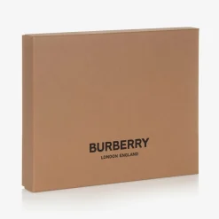 Burberry Gifts|Babysuits*Beige Cotton Babygrow Gift Set