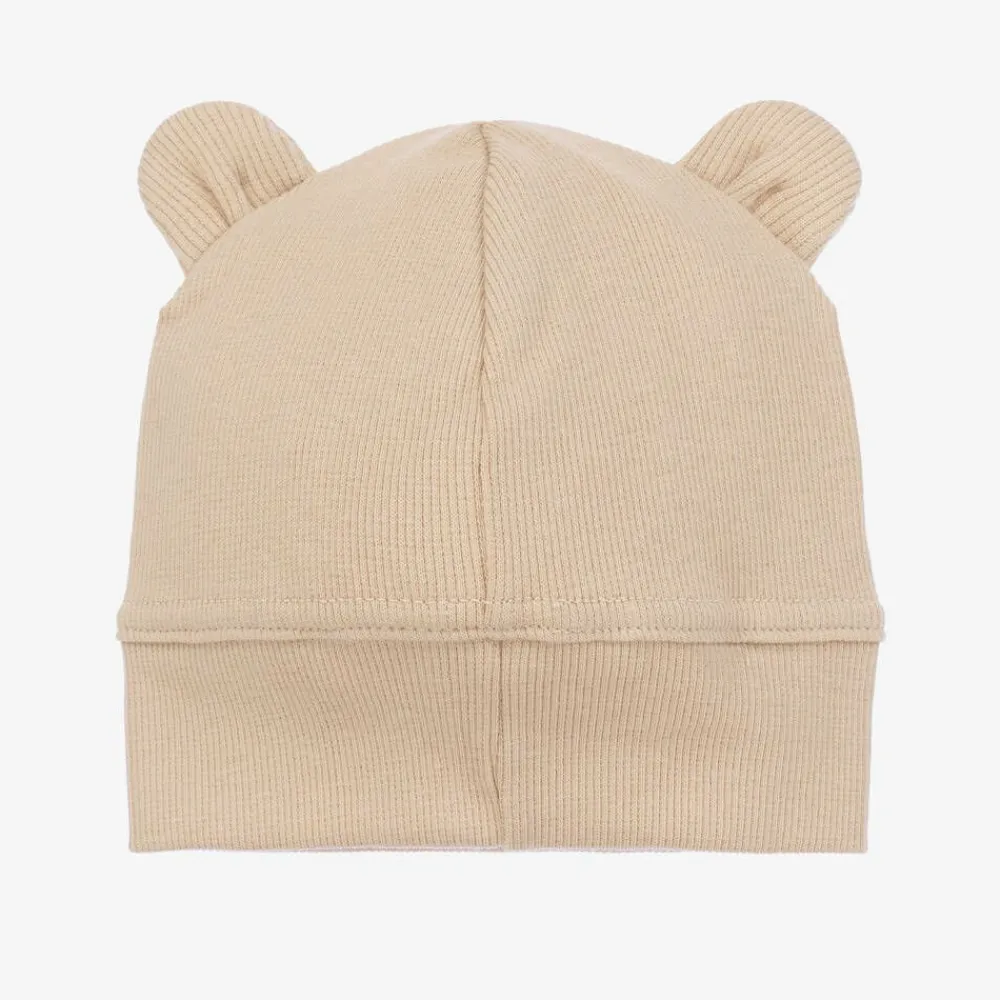 Jamiks Gifts*Beige Cotton Teddy Bear Baby Hat