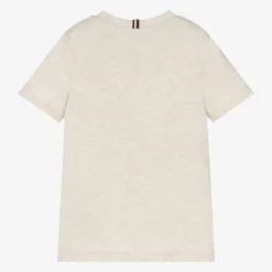 Tommy Hilfiger Tops*Beige Cotton T-Shirt
