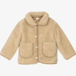 Burberry Coats & Jackets|Coats & Jackets*Beige Faux Fur Baby Jacket