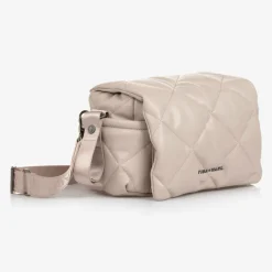 TIBA + MARL Gifts*Beige Faux Leather Changing Bag (34cm)