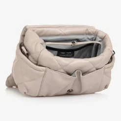 TIBA + MARL Gifts*Beige Faux Leather Changing Bag (34cm)