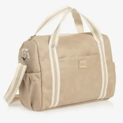 Paz Rodríguez Gifts*Beige Faux Leather Changing Bag (36cm)